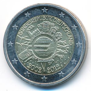 Германия, 2 евро (2012 г.)