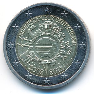 Германия, 2 евро (2012 г.)