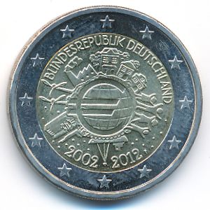Германия, 2 евро (2012 г.)