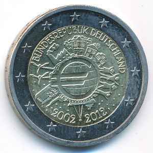 Германия, 2 евро (2012 г.)