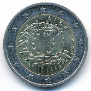 Ireland, 2 euro, 2015