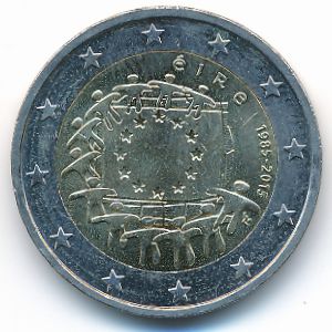 Ирландия, 2 евро (2015 г.)