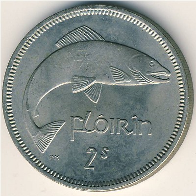 Ирландия, 1 флорин (1951–1968 г.)