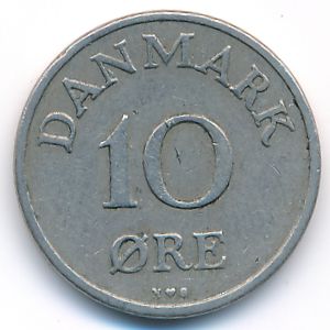 Дания, 10 эре (1951 г.)