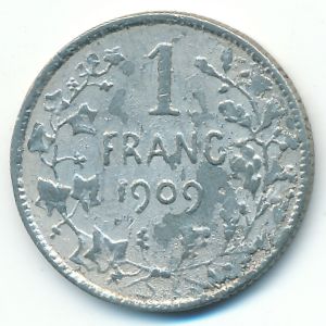 Копии, 1 франк (1909 г.)