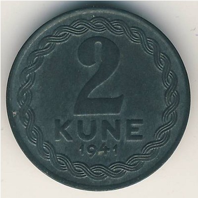 Хорватия, 2 куны (1941 г.)