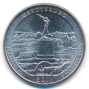 США, 1/4 доллара (2011 г.)