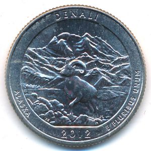 США, 1/4 доллара (2012 г.)