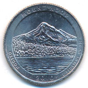 США, 1/4 доллара (2010 г.)