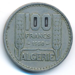Алжир, 100 франков (1950 г.)