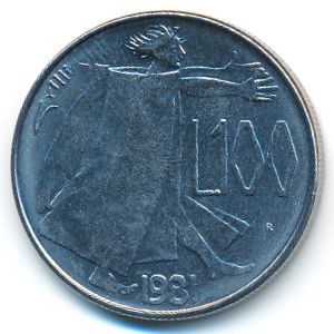 Сан-Марино, 100 лир (1981 г.)
