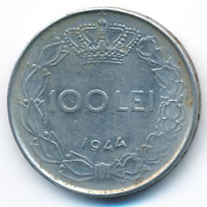 Romania, 100 lei, 1944