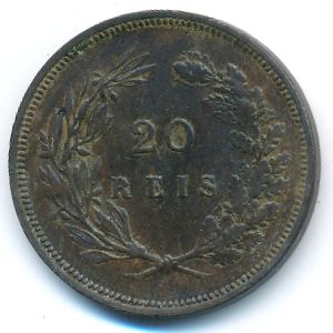 Португалия, 20 рейс (1892 г.)