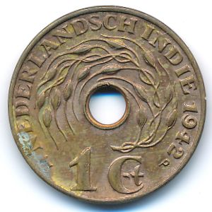 Netherlands East Indies, 1 cent, 1942