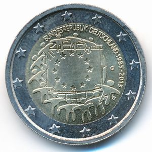 Germany, 2 euro, 2015