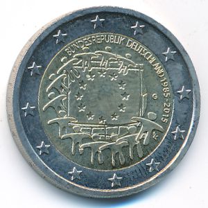 Germany, 2 euro, 2015