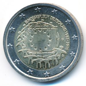 Germany, 2 euro, 2015