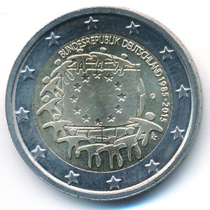 Germany, 2 euro, 2015