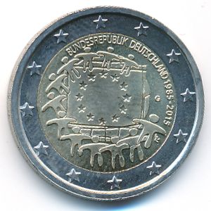 Germany, 2 euro, 2015