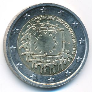 Germany, 2 euro, 2015