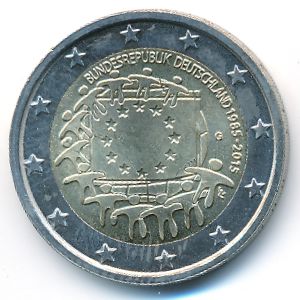 Germany, 2 euro, 2015