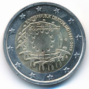 Germany, 2 euro, 2015