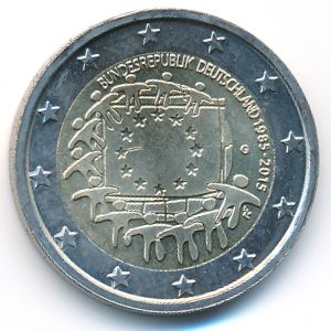 Germany, 2 euro, 2015