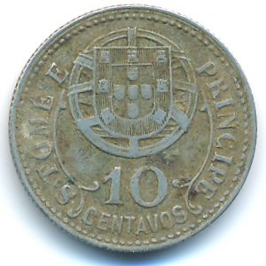 Sao Tome and Principe, 10 centavos, 1929
