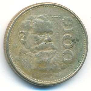 Mexico, 100 pesos, 1985