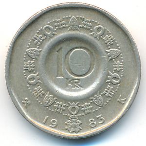 Норвегия, 10 крон (1983 г.)
