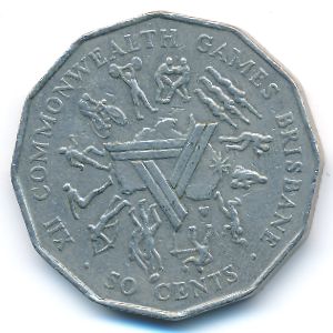 Австралия, 50 центов (1982 г.)