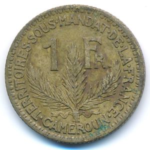 Камерун, 1 франк (1925 г.)