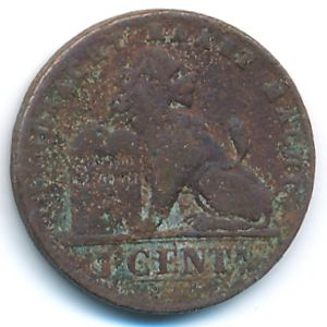 Бельгия, 1 сентим (1901 г.)