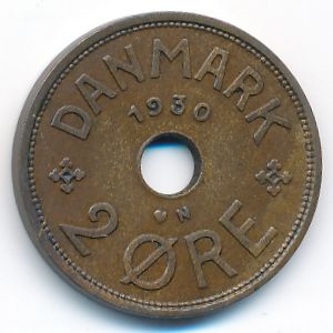 Дания, 2 эре (1930 г.)