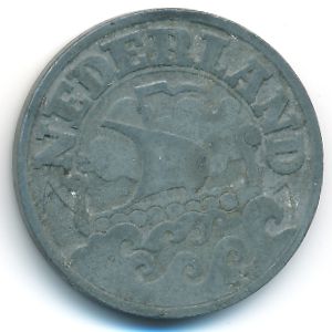 Нидерланды, 25 центов (1942 г.)