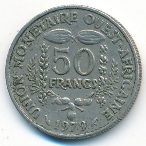 Западная Африка, 50 франков (1979 г.)