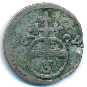Silesia, 3 pfennig, 1624