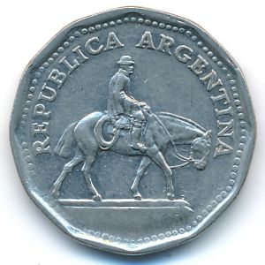 Argentina, 10 pesos, 1968