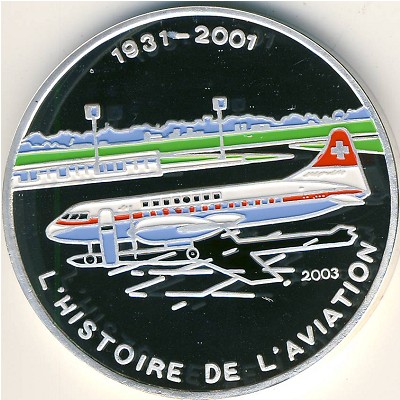 Togo, 1000 francs, 2003