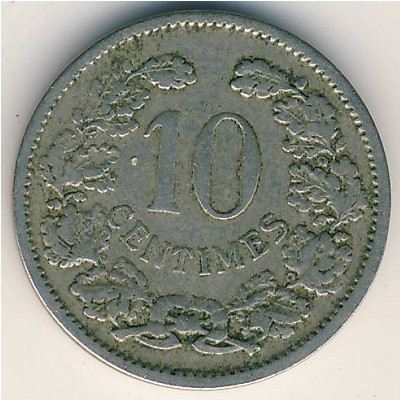 Люксембург, 10 сентим (1901 г.)