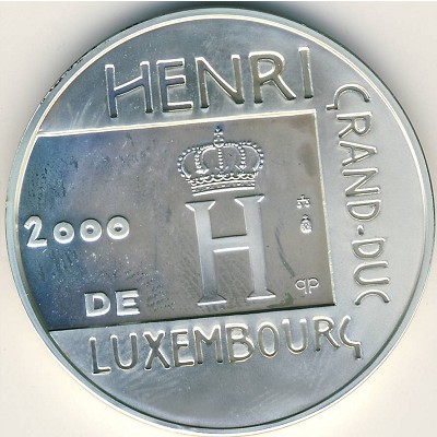Luxemburg, 500 francs, 2000