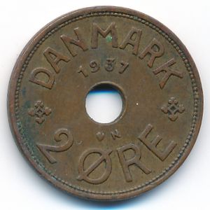 Дания, 2 эре (1937 г.)