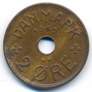 Дания, 2 эре (1940 г.)