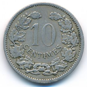 Люксембург, 10 сентим (1901 г.)