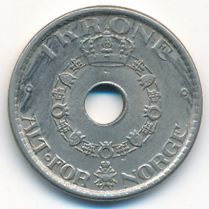 Норвегия, 1 крона (1946 г.)