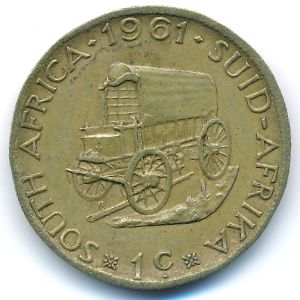 ЮАР, 1 цент (1961 г.)