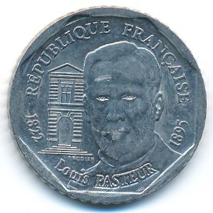 Франция, 2 франка (1995 г.)