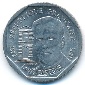 Франция, 2 франка (1995 г.)