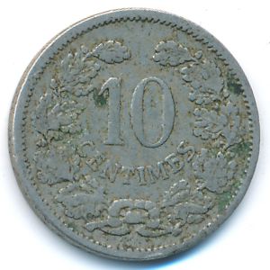 Люксембург, 10 сентим (1901 г.)