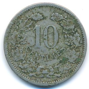 Люксембург, 10 сентим (1901 г.)